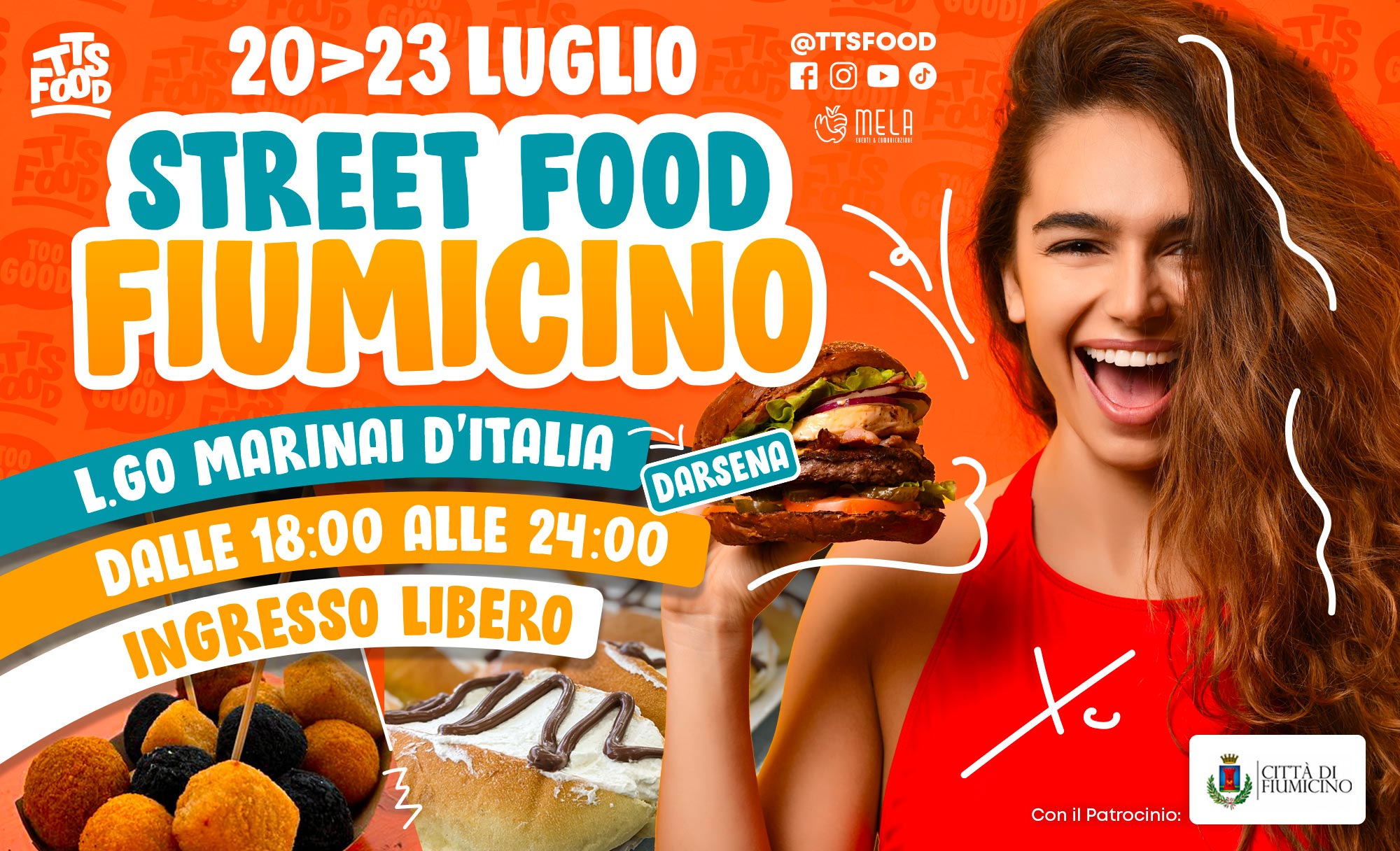 Fiumicino Street Food 20-23 Luglio