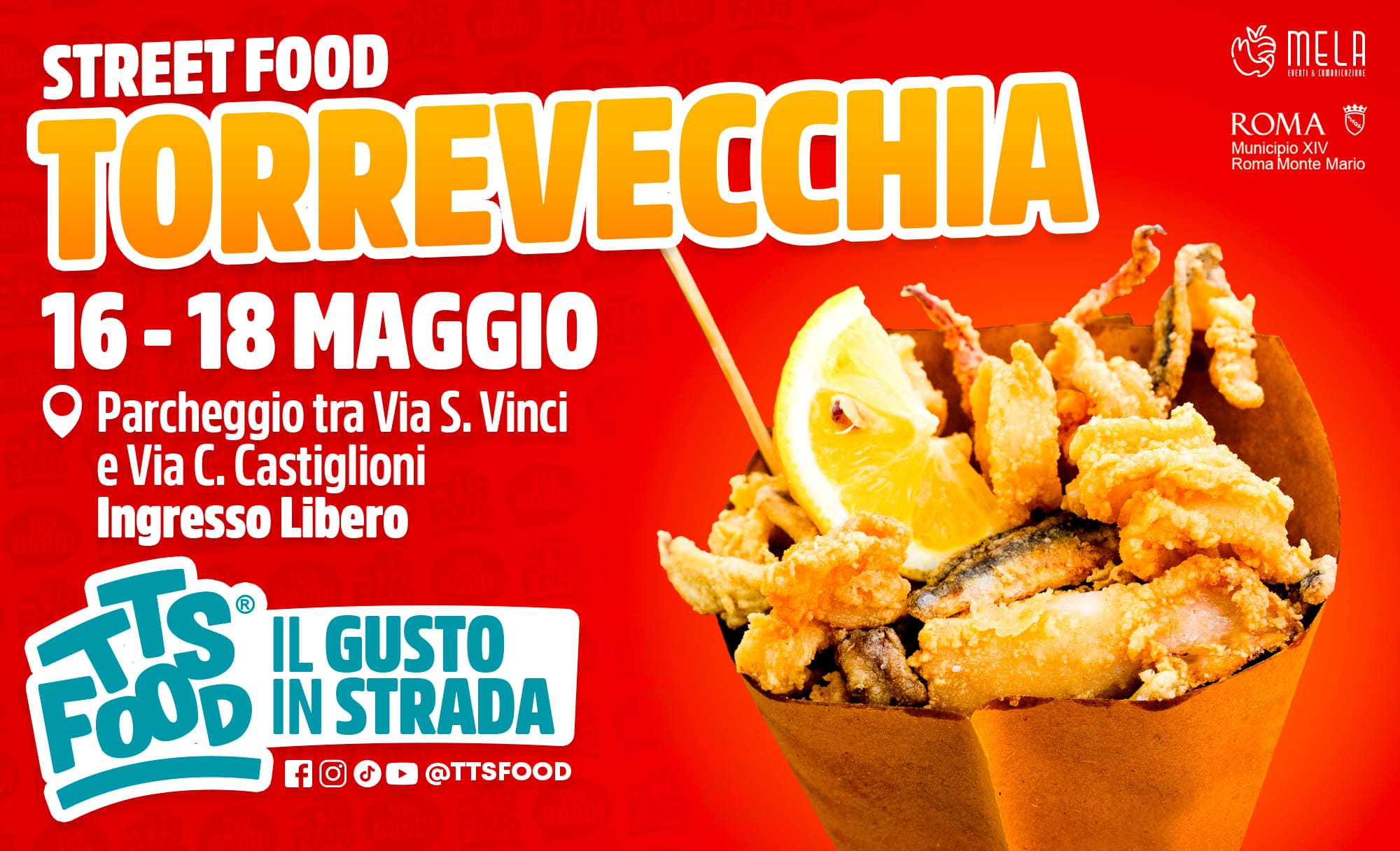 Torrevecchia Street Food 16/18 Maggio
