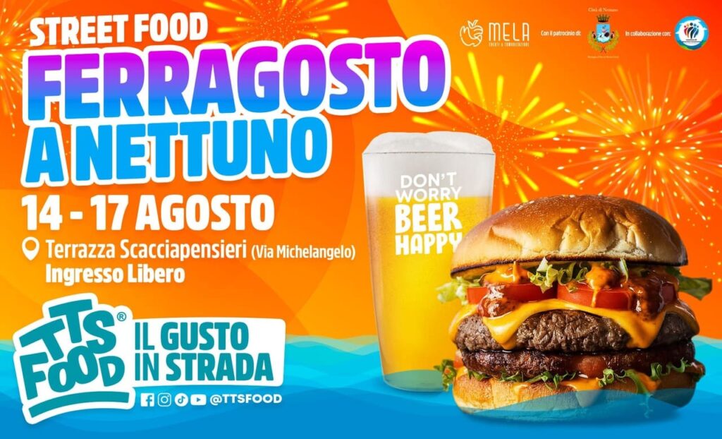 Ferragosto a Nettuno Street Food 14-17 Agosto