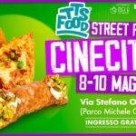 Street Food Cinecittà Roma 8-10 Maggio 2026 TTS Food evento Via Stefano Oberto Parco Michele Giraldi
