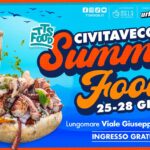 Locandina Civitavecchia Summer Food 25-28 Giugno